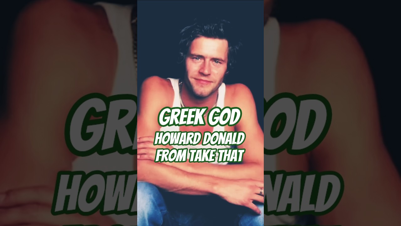 Howard Donald Greek God from Take That 'Speak without words'