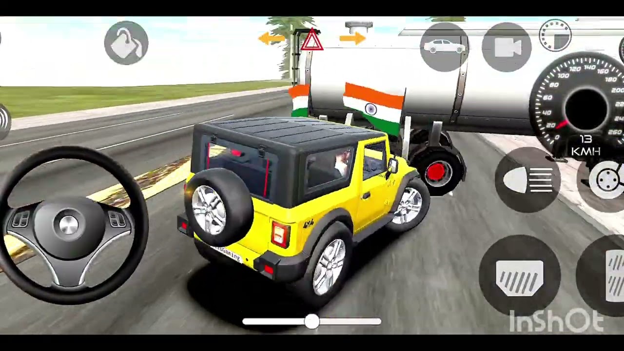 Modified Mahindra Thar 🚙🔥 Offroad Adventure | Indian Car Game Gameplay 2026