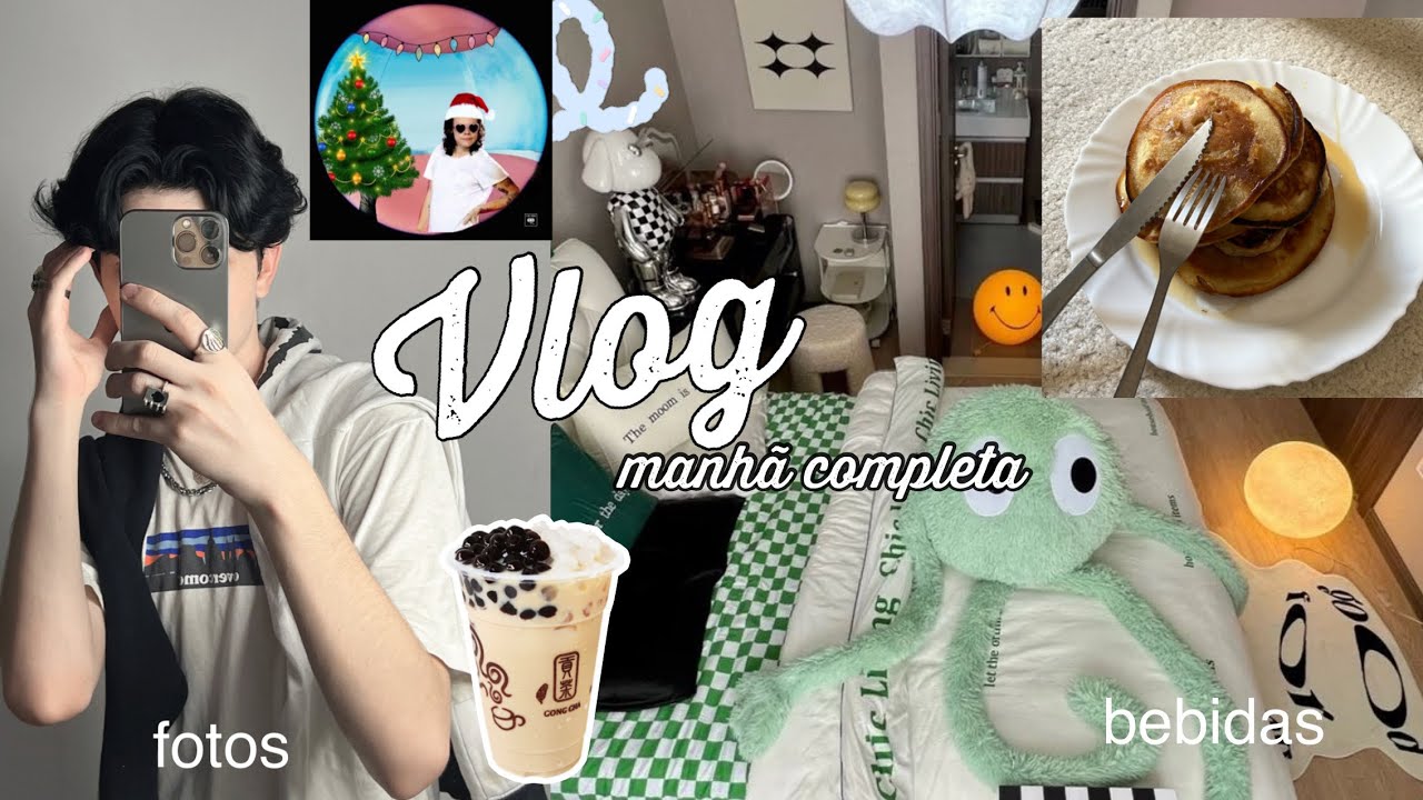 VLOG ACORDANDO E SENDO ALGUÉM NA VIDA | tirando fotos + fazendo panquecas + spaday