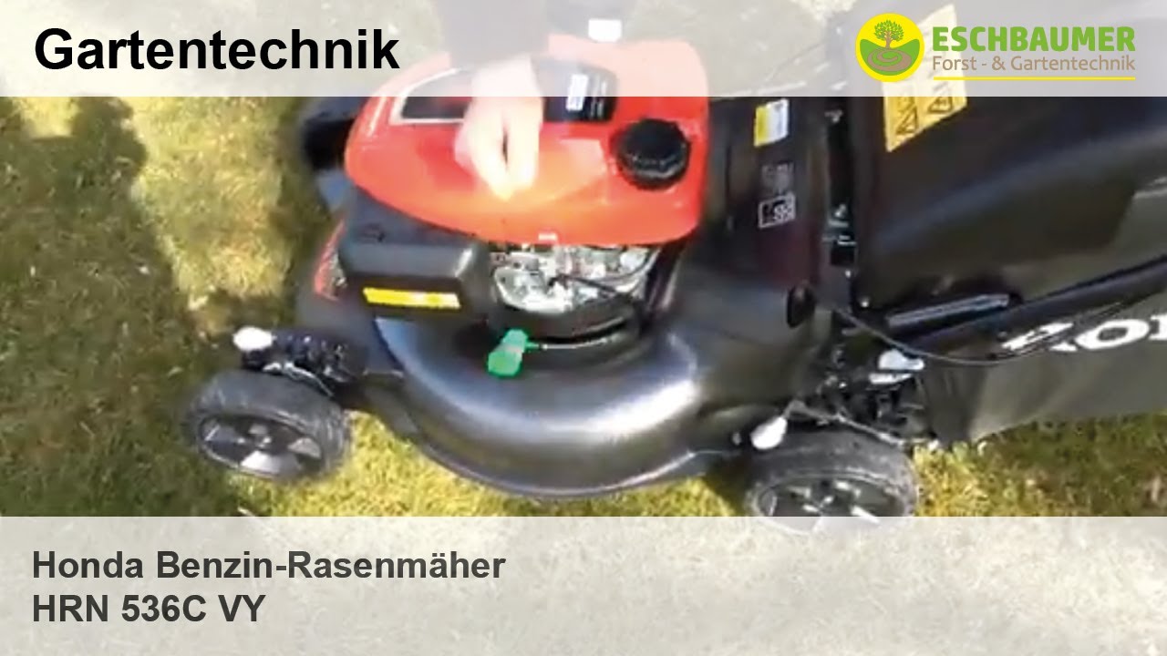 Honda Benzin-Rasenmäher HRN 536C VY ein langlebiger Rasenmäher mit erstklassiger Grasfangleistung