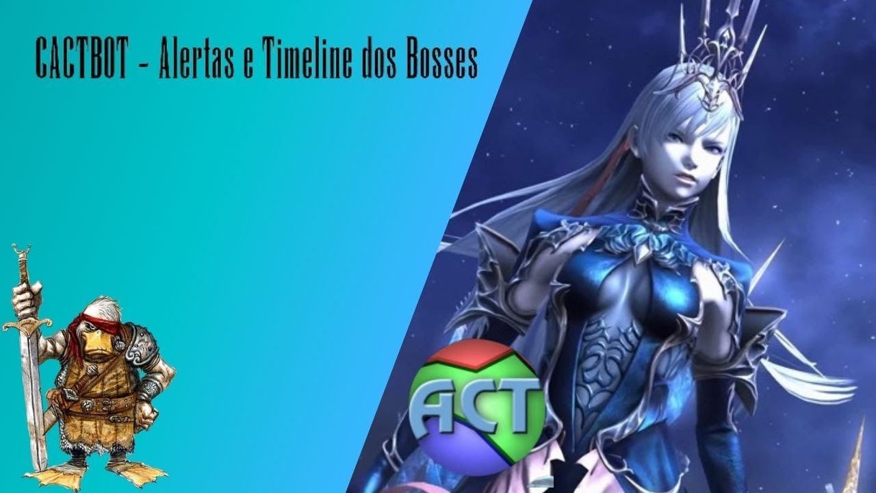 Configurado ACT Cactbot - Alertas e Pr&oacute;ximas A&ccedil;&otilde;es dos Bosses