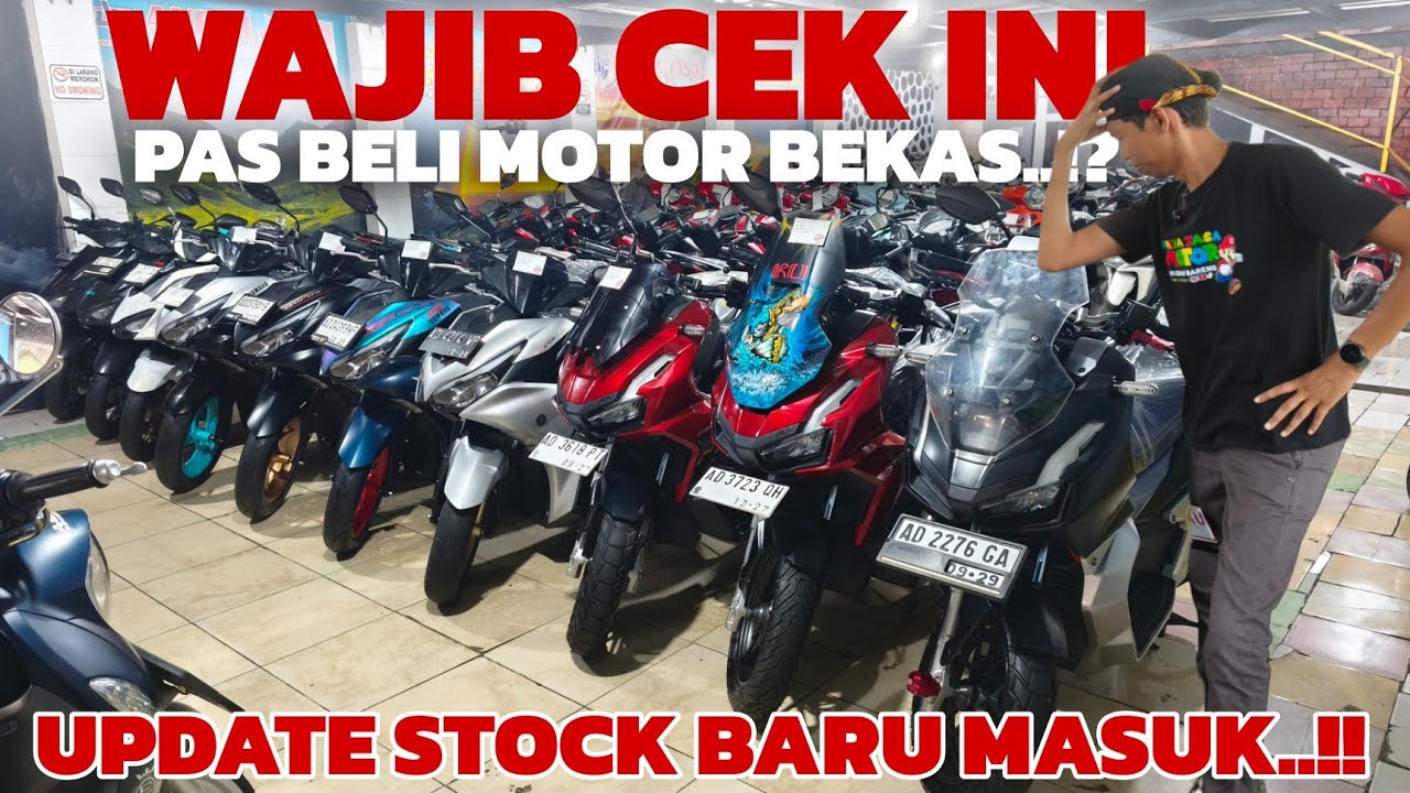 WAJIB CEK INI SEBELUM BELI MOTOR BEKAS!!? motor bekas murah - ANEKA JASA MOTOR 