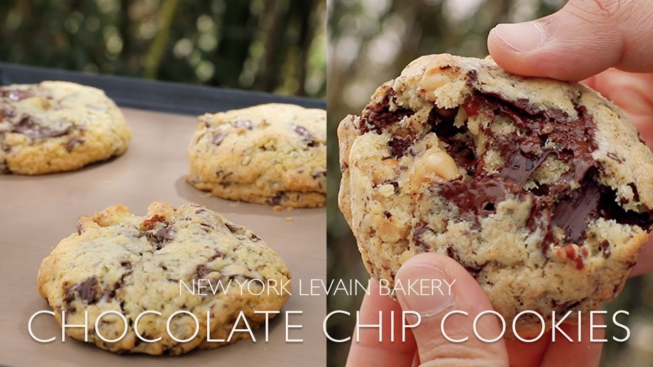 🇺🇸 Рецепт шоколадного куки / NY Levain bakery-style Chocolate chip cookie recipe