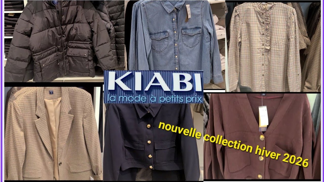 Nouveauté mode femmes pour l'hiver 2026l #mode #kiabi 