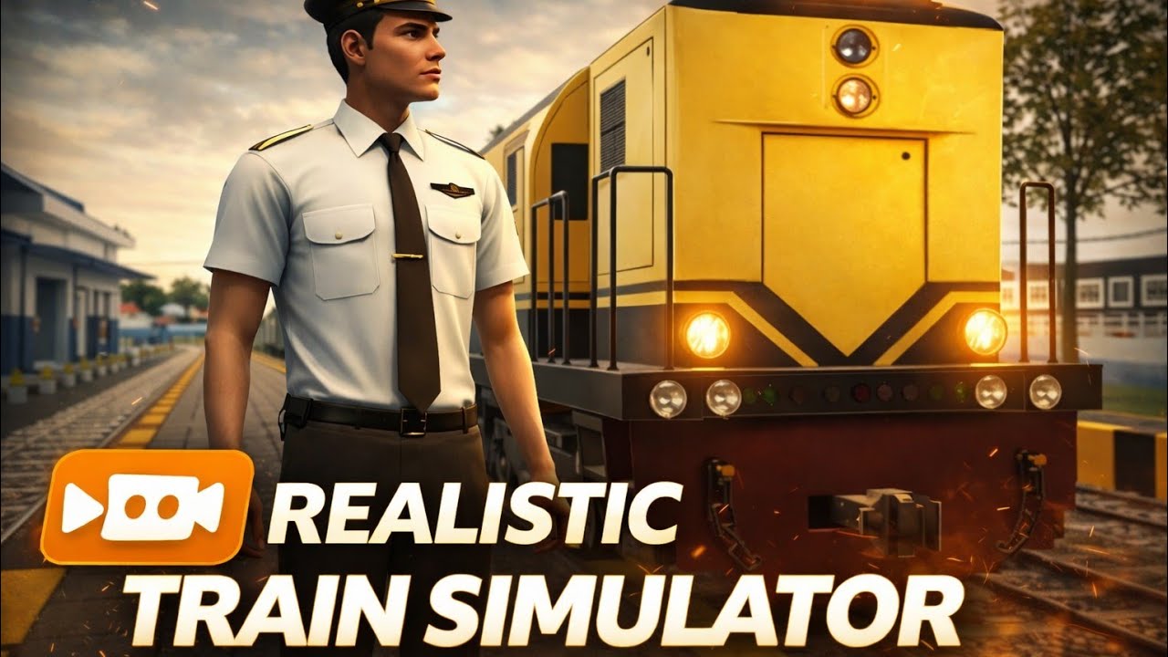 “Real Train Driving 😱 | Train Simulator Game Realistic Gameplay | Can I Control This Train?” 