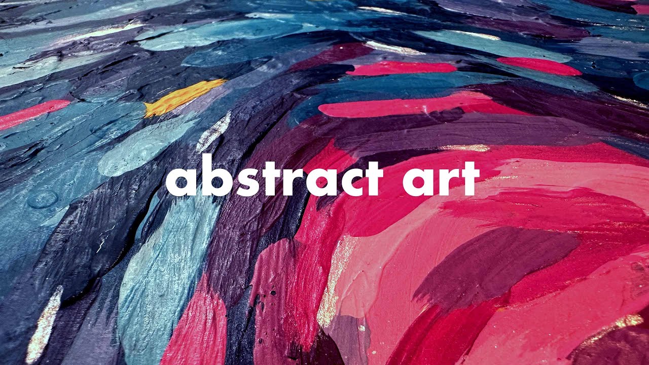 Testing Out Iridescent Medium for an Abstract Artwork