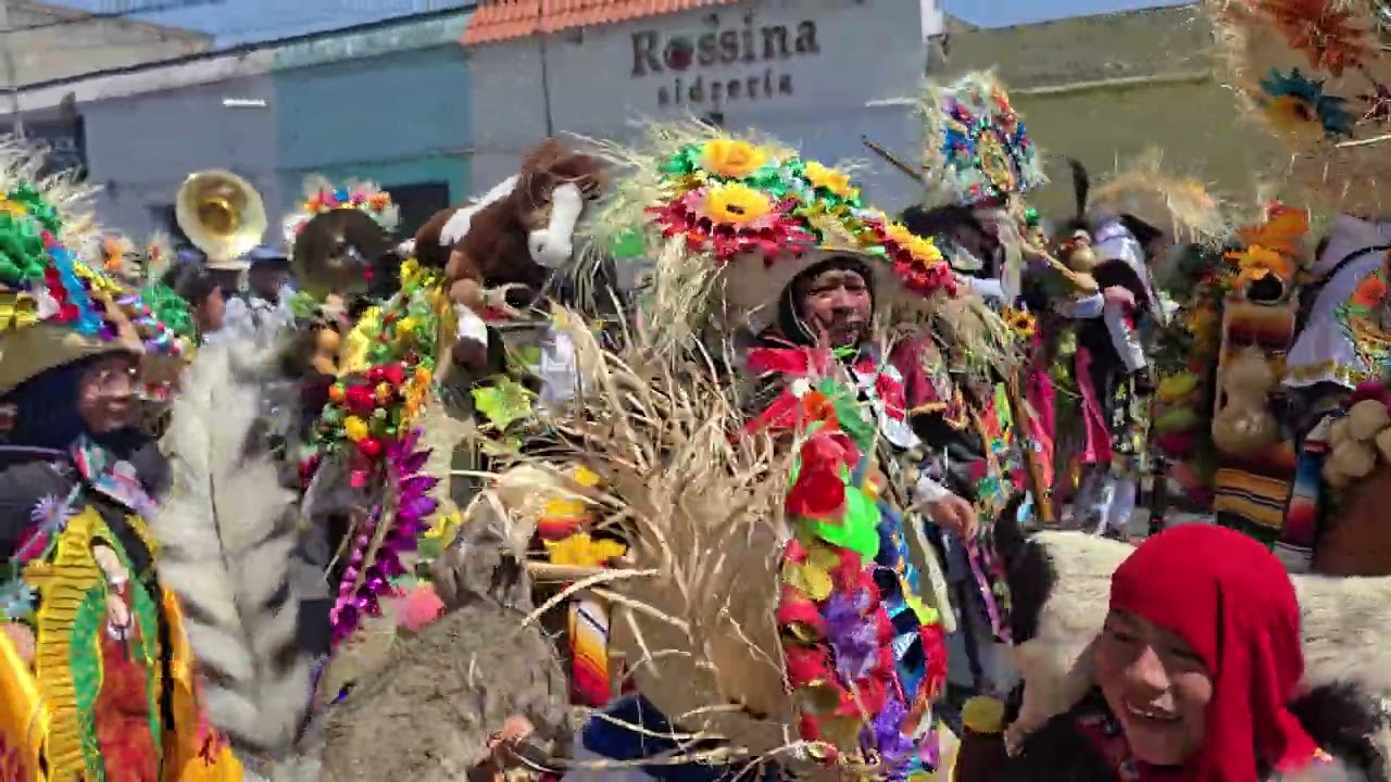 Carnaval de Huejotzingo 2025 Indios 2do Barrio Lunes
