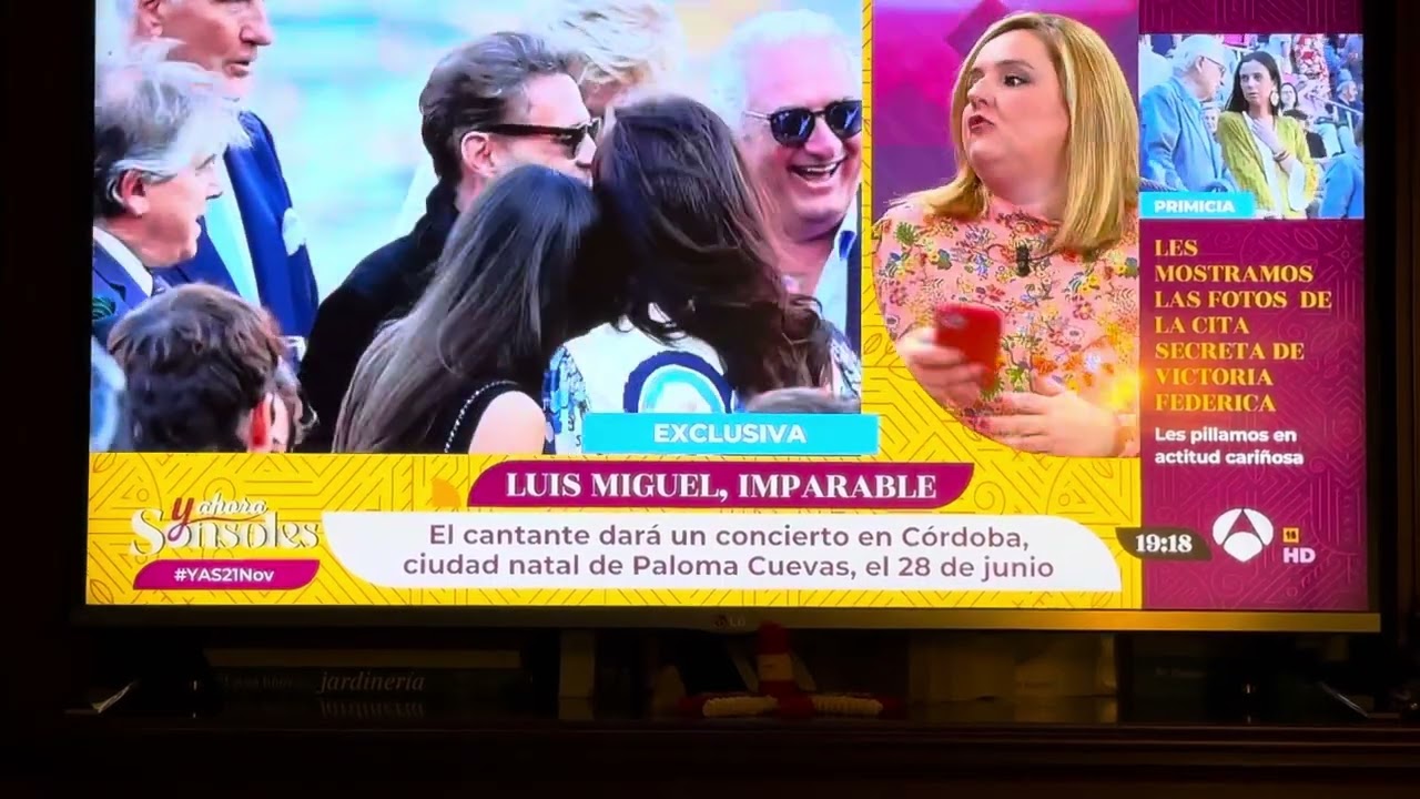 Luis Miguel. Gira por España 2024. Y ahora Sonsoles