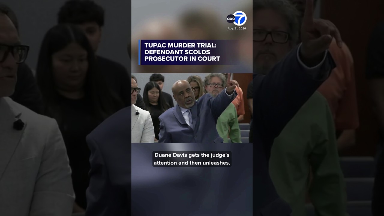 Tupac murder trial: 'Keffe D' speaks in court, scolds prosecutor