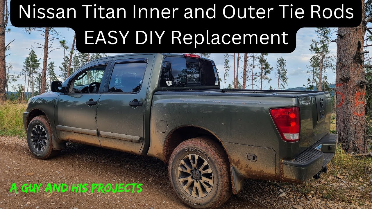 Nissan Titan Inner and Outer Tie Rods EASY DIY Replacement