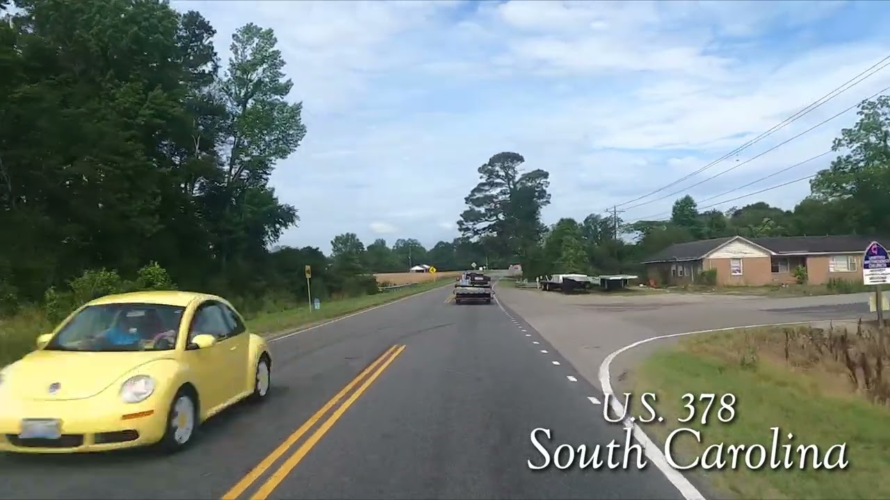 U S 378 End to End Tour Part 1 (Conway, SC to Lexington, SC)