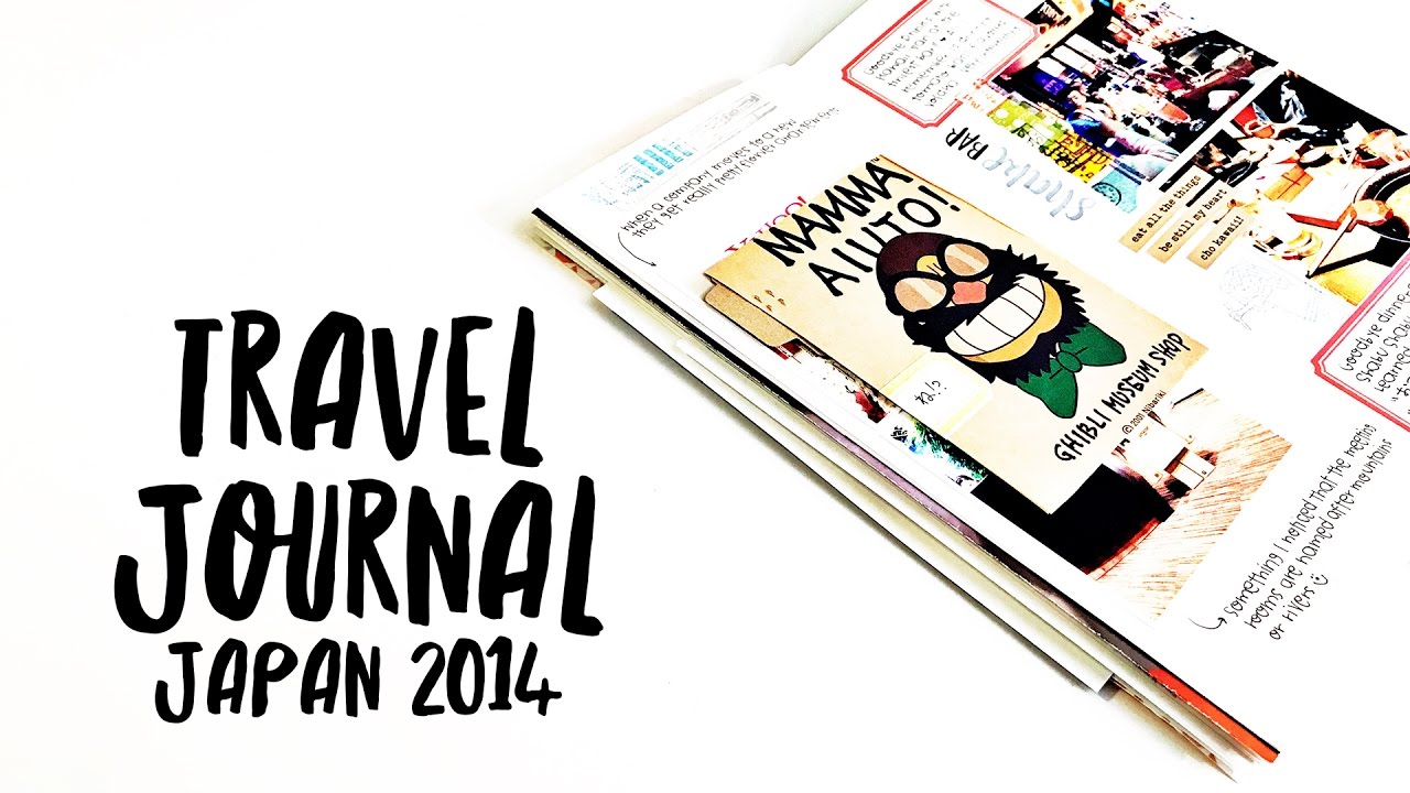 Travel Journal Flip Through: Japan 2014