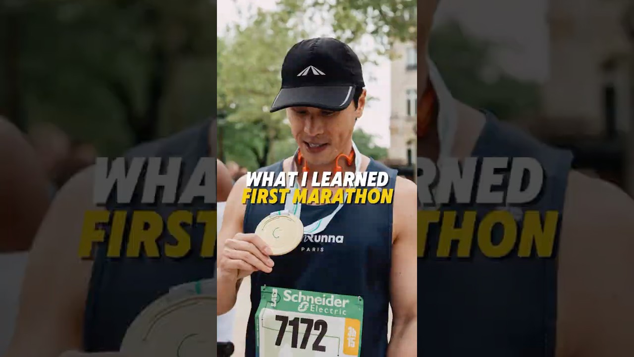 What I learned running my first marathon.