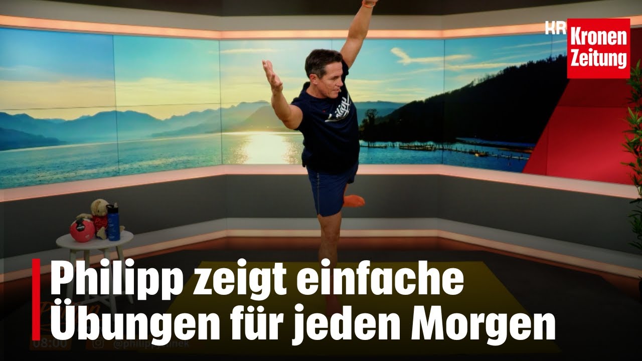 Philipp bewegt am Dienstag, 21.10.: Einfache &Uuml;bungen f&uuml;r jeden Morgen | 
