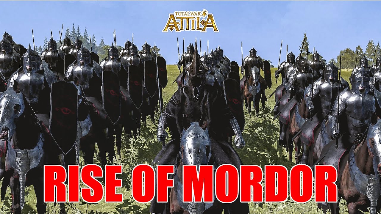 Rise Of Mordor - The Lord Of The Rings - Mordor VS Erebor - Attila Total War Cinematic Battle