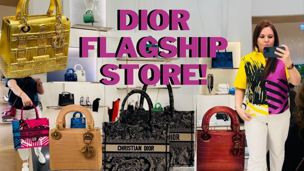 DIOR FLAGSHIP STORE 30 MONTAIGNE, PARIS, LUXURY SHOPPING VLOG!