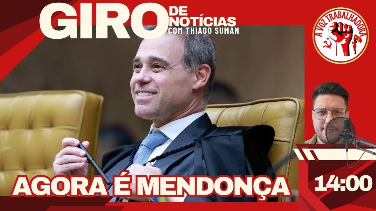 AGORA É MENDONÇA | GIRO DE NOTÍCIAS COM THIAGO SUMAN E LUIZ PORTINHO