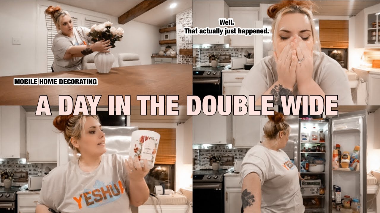 *I WENT BACK FOR THEM!* luxury double wide dining room | new chairs | mobile home decorate with me 