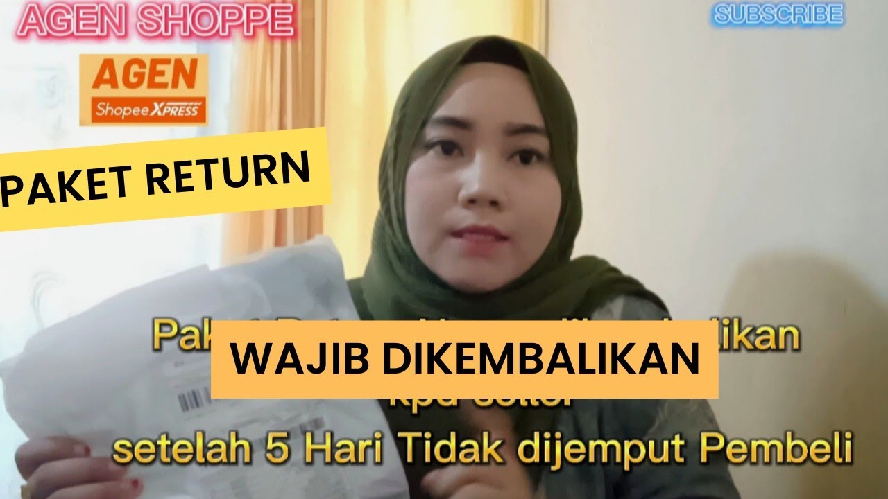 cara memproses paket return agen Shopee express / paket return wajib di proses oleh agen Shopee