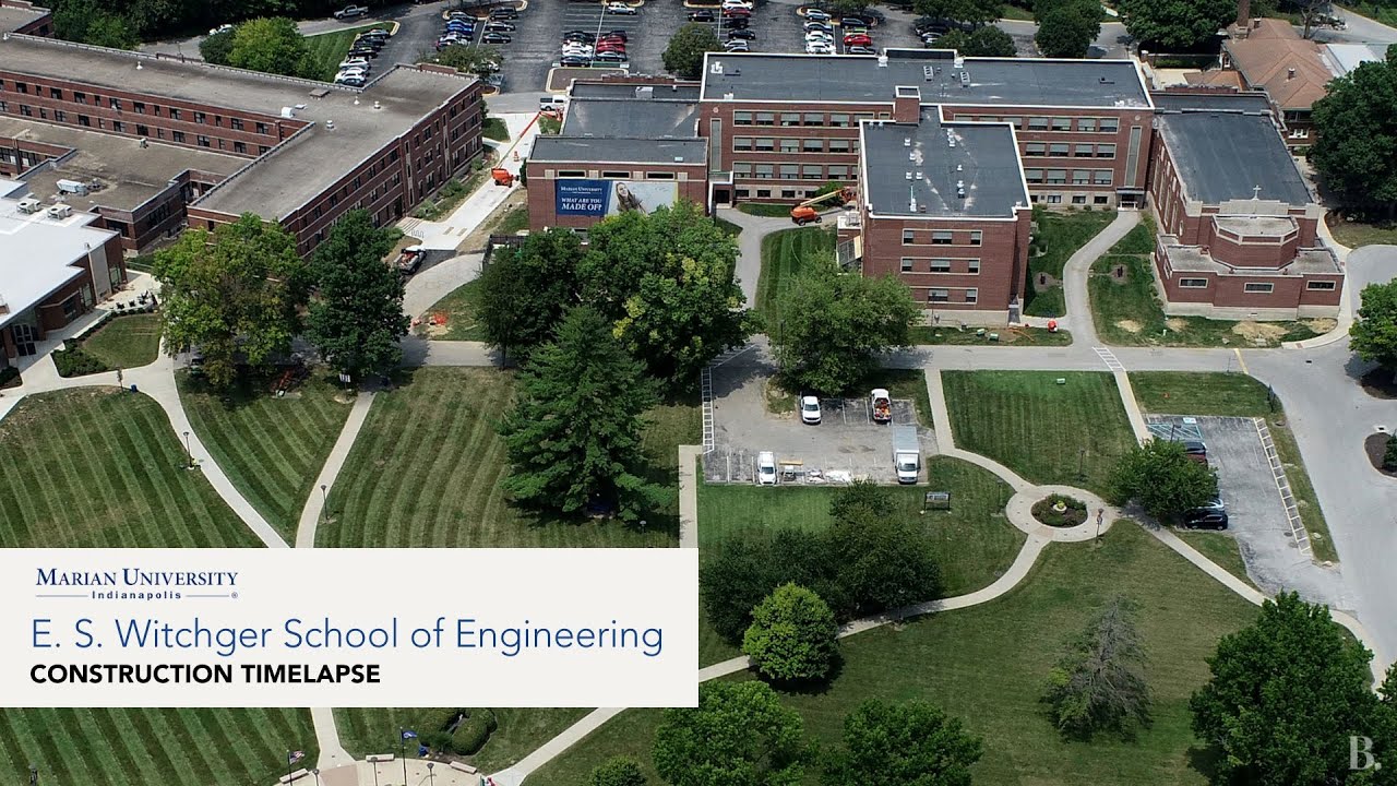 E. S. Witchger School of Engineering Construction Timelapse & Opening