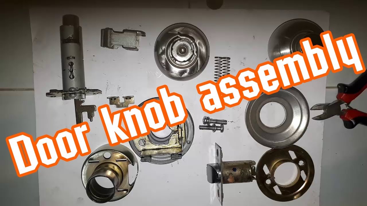 Door knob assembly | ประกอบลูกบิดประตู
