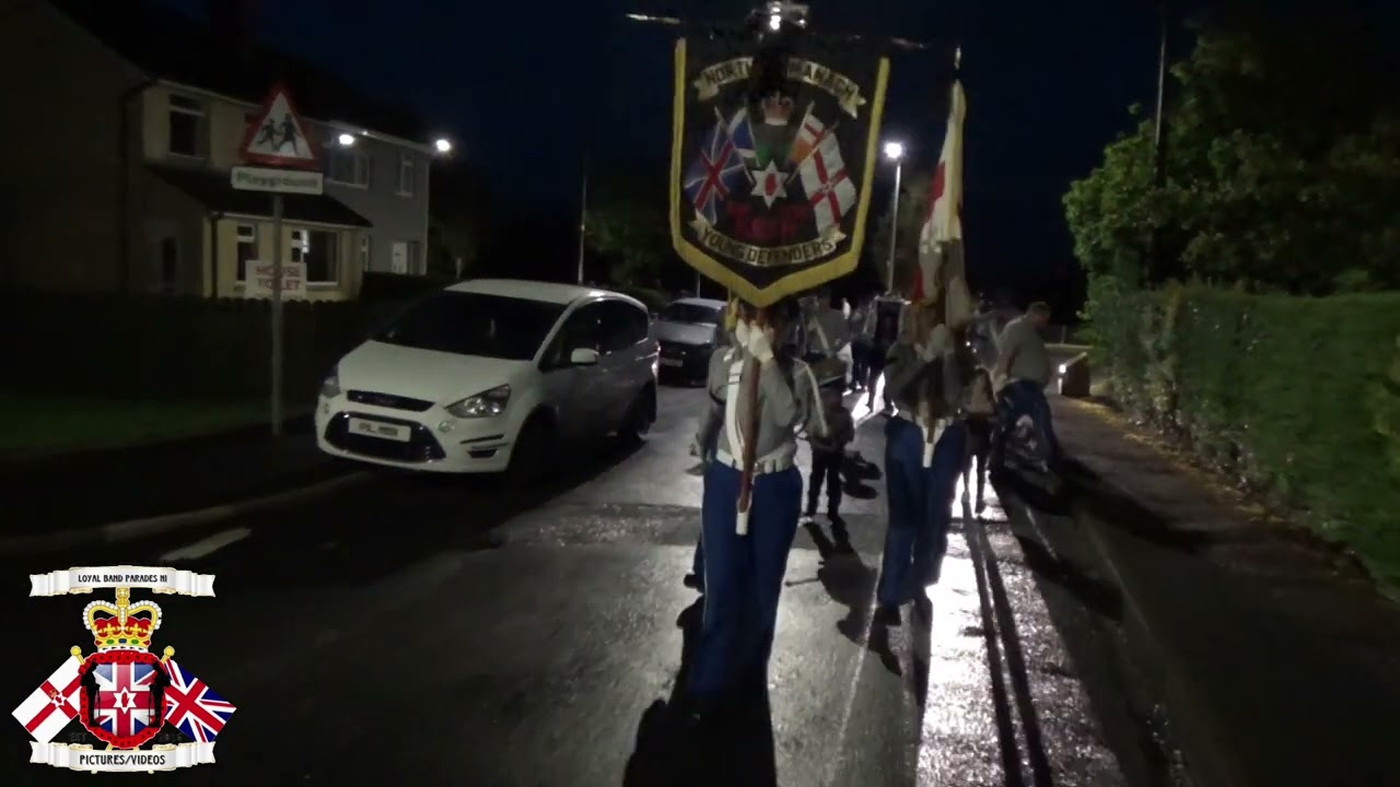 North Fermanagh Young Defenders FB (Full Clip) @ Their Own Parade / Charity Parade 2024