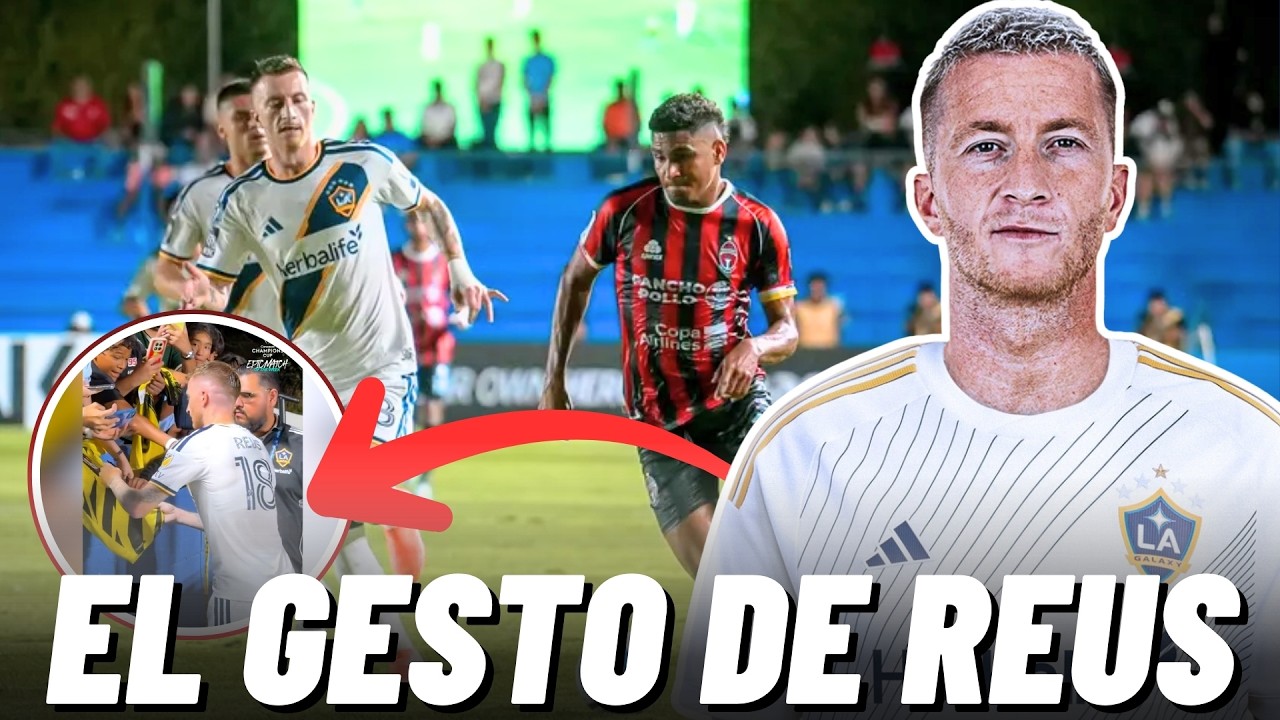 ¡ES UN CRACK! EL TREMENDO GESTO DE MARCUS REUS CON LA AFICIÓN DE PANAMÁ😱