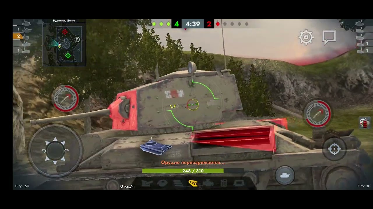 Играю в Tanks Blitz 5 часть