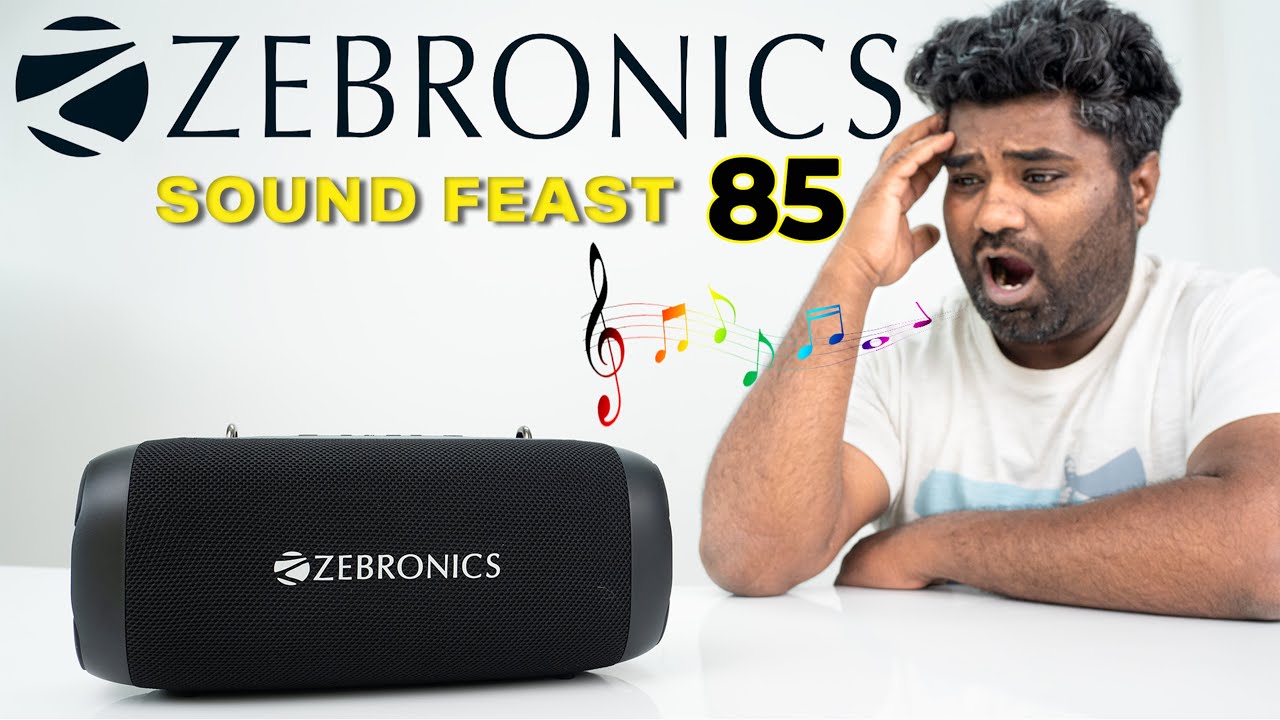 Zebronics Zeb Sound Feast 85 || Portable Bluetooth Speaker  || ZEBRONICS Sound Feast 85 Hindi/Urdu
