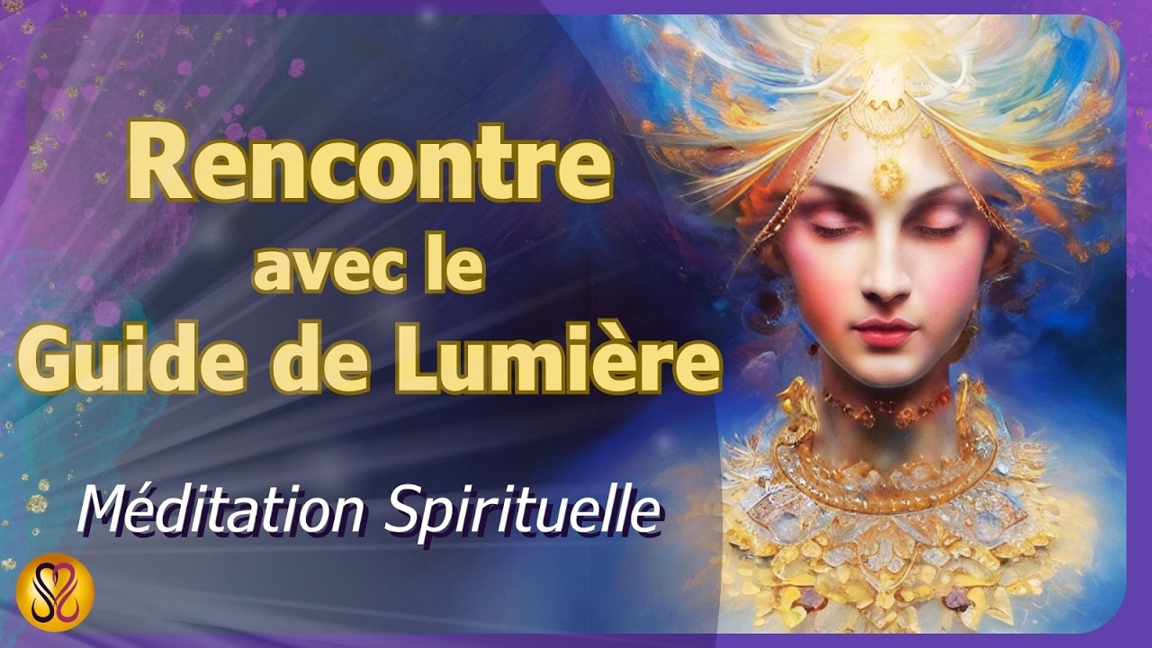 40 MIN de Guidance 💫 RENCONTRE TON GUIDE DE LUMIÈRE 💫 Méditation Spirituelle 🎧 Hypnose 💫 ASMR