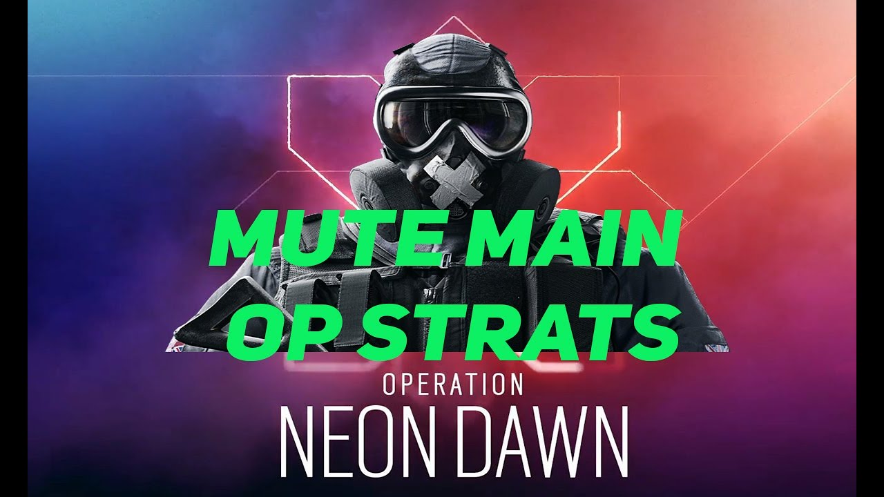 Underrated Solo Anchor Hold with Mute Master Bedroom Villa Strats 2020 - Neon Dawn Rainbow Six Siege