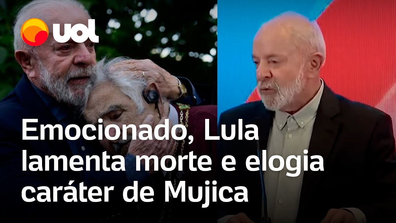 Lula lamenta morte de Mujica e diz que vai ao enterro: ‘Nenhum se iguala à grandeza da alma’