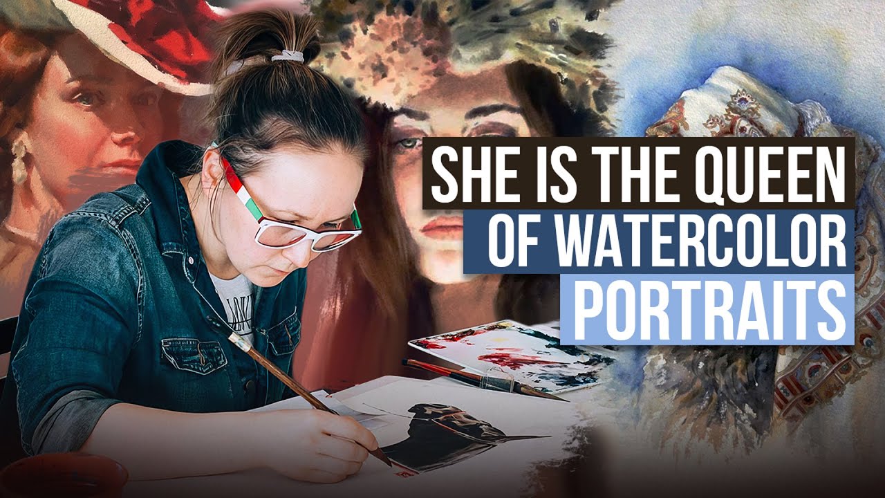 Unlock the Power of Watercolor Faces with Anna Ivanova
