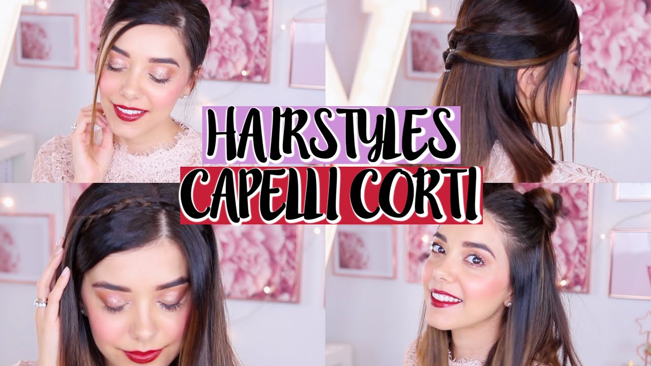 5 ACCONCIATURE FACILI E VELOCI PER CAPELLI CORTI 💁🏻  | Vanessa Ziletti