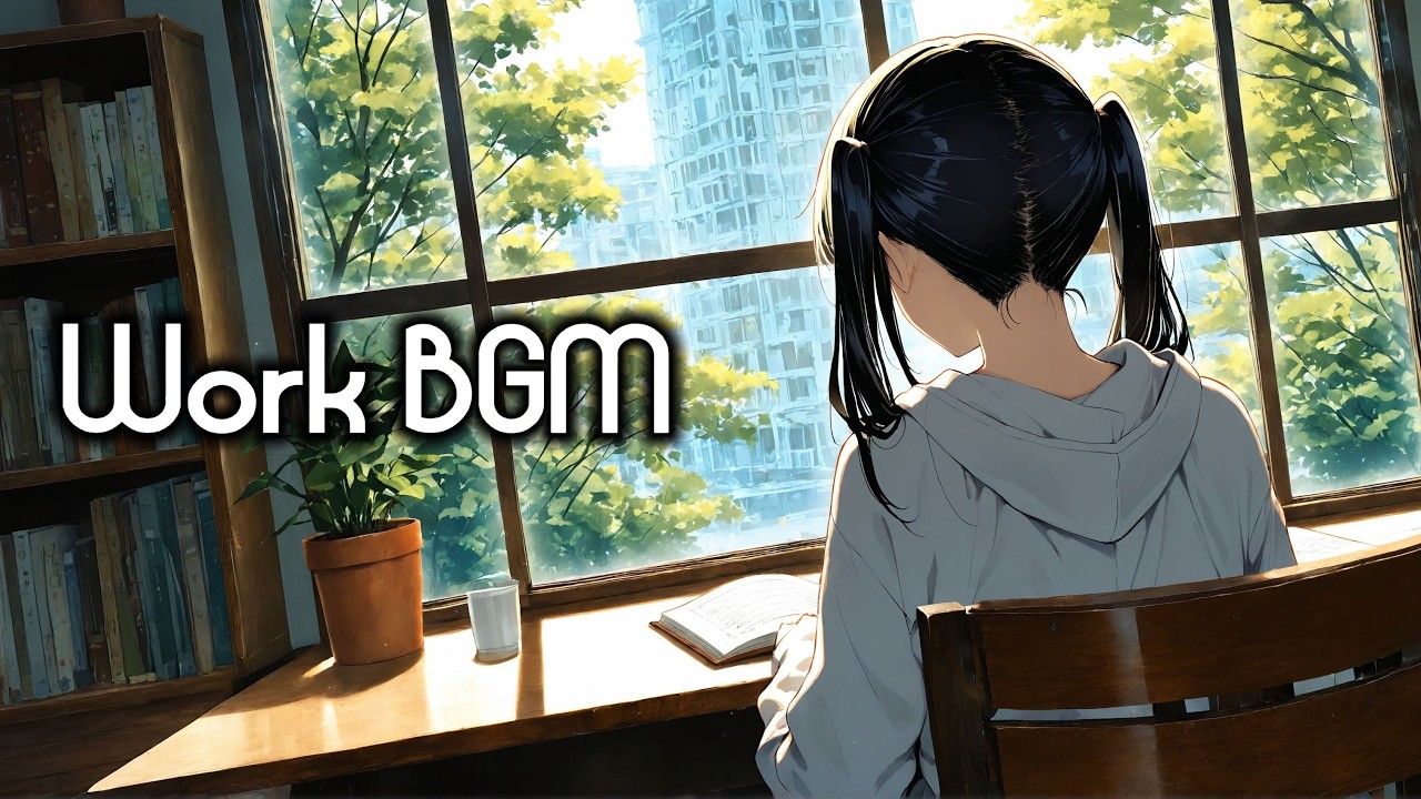 【作業用BGM】昼のひととき vol.1｜Bright Urban Daytime｜Work & Study｜60min
