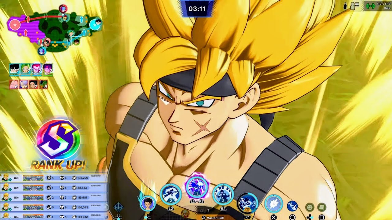 Dragon ball gekishin squadra - Easy S rank with Bardock