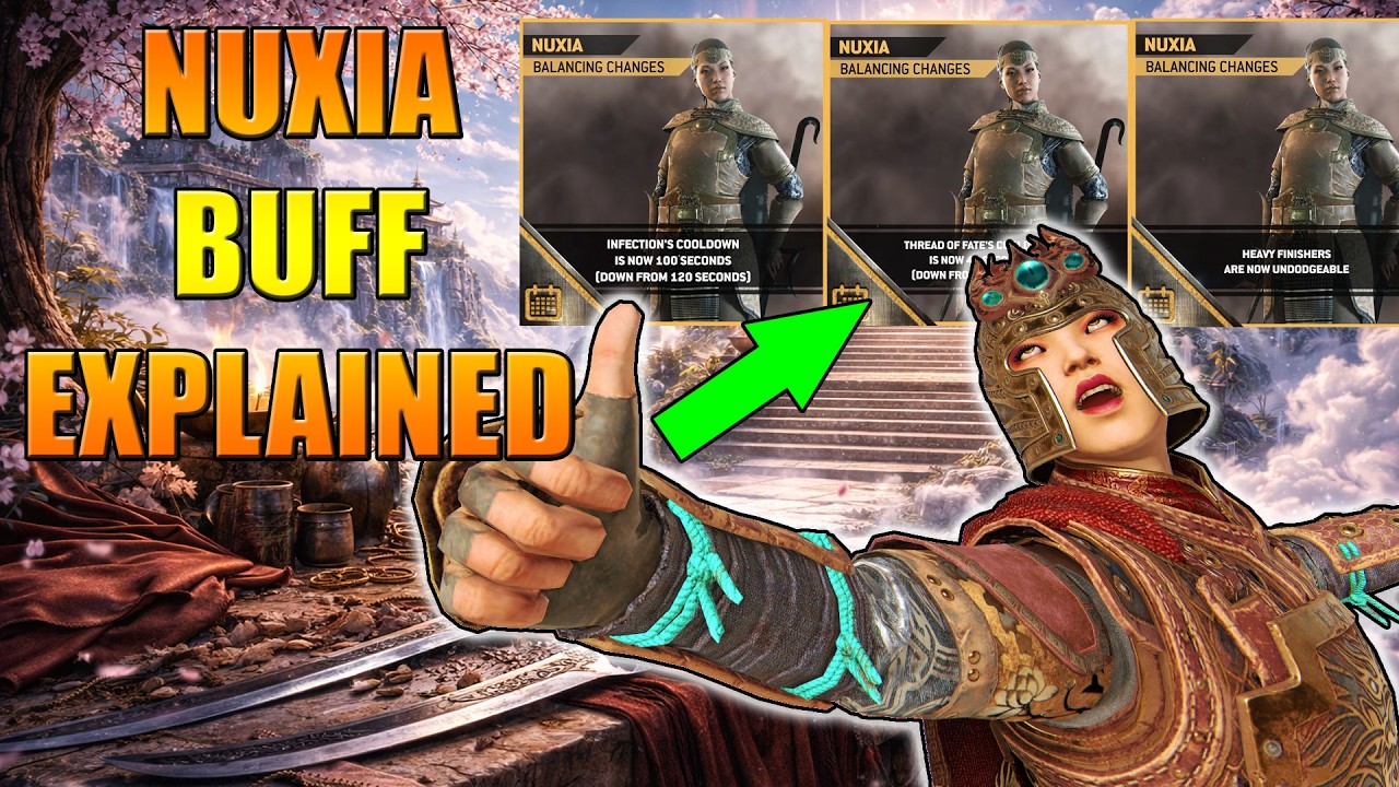 Баффы Нуксии: объяснение и проверка на прочность — это просто невероятно! | For Honor