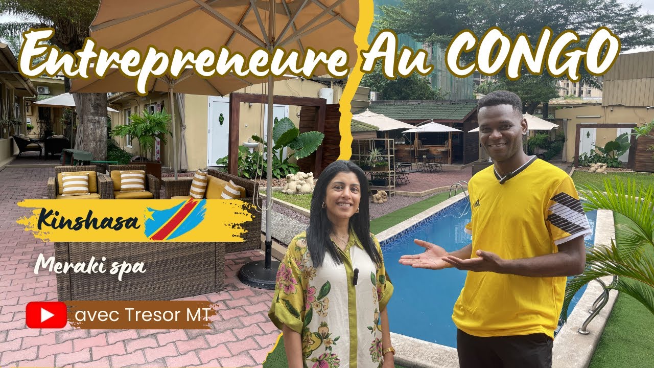 Comment elle a lancé son business au pays 🇨🇩 | un large choix de services de spa à Kinshasa
