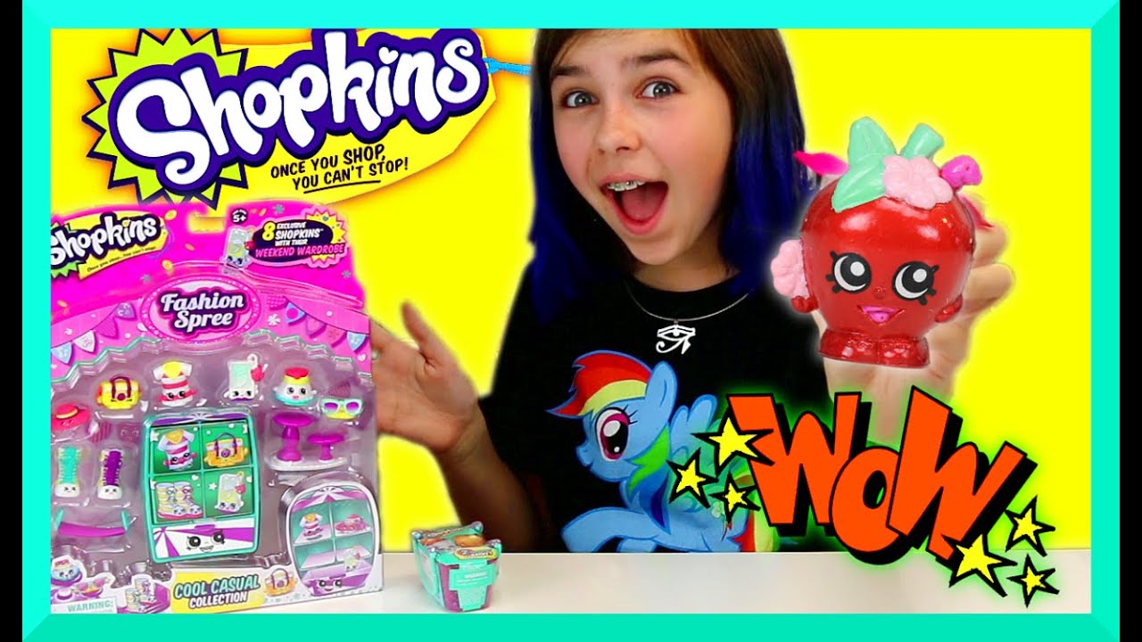 SHOPKINS SURPRISE | NY LIMITED EDITION PRESENT | Fashion Spree Toy | BLIND BAG