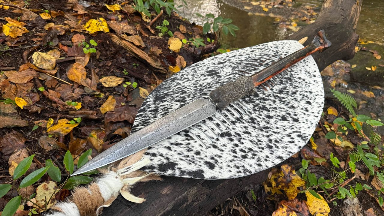 Forging a Zulu iklwa spear