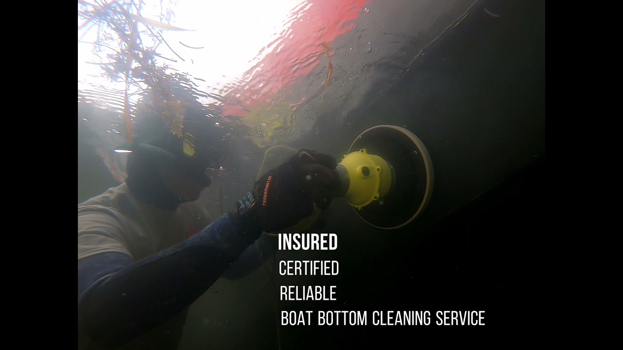 Underwater Boat Bottom Cleaning Service 786 698 7220