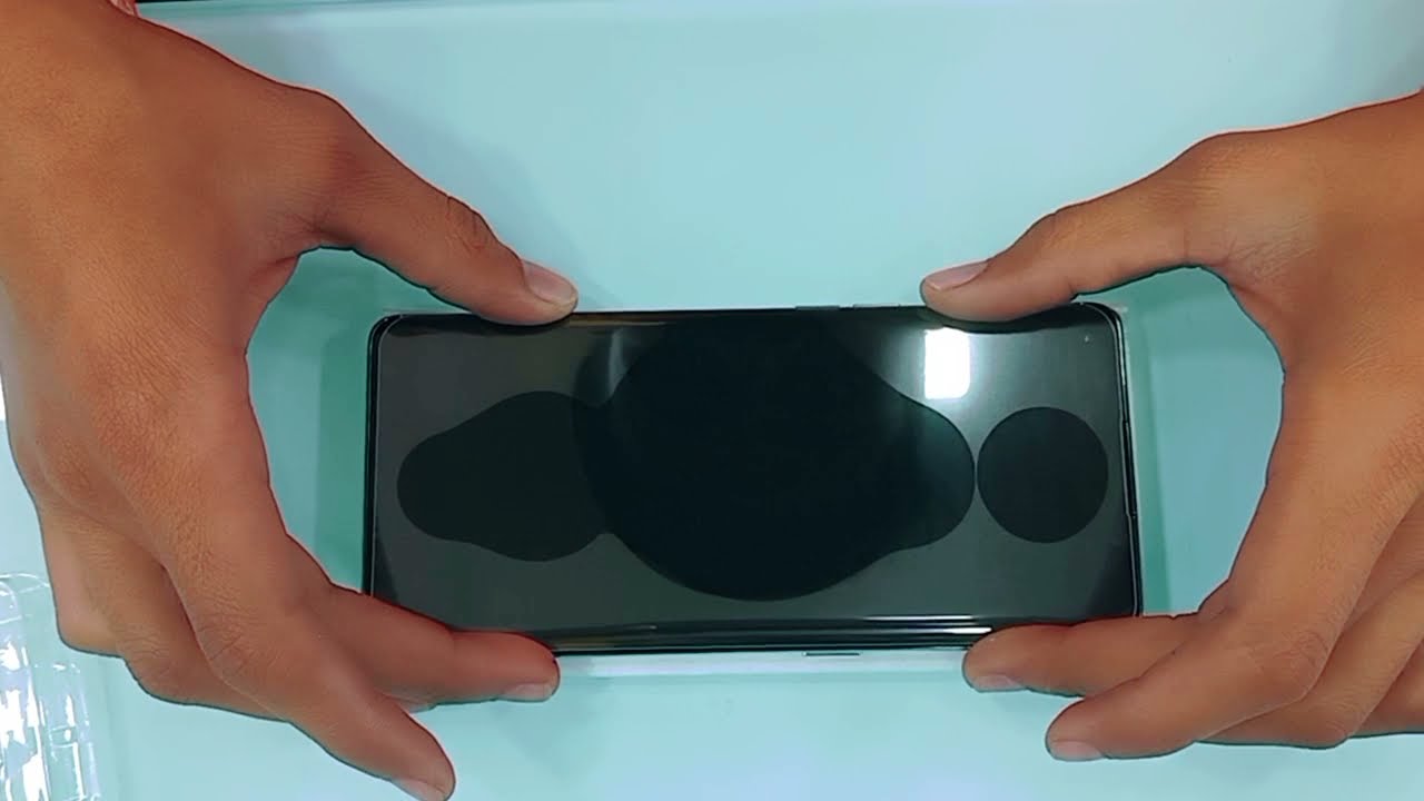 OPPO Reno6 pro setting UV light tempered glass @reno