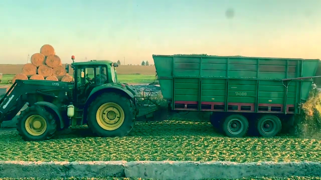 Akcja Kukurydza 2024 / Kiszonka/New Holland* John Deere* STEYR*JCB/ cz.1 🌽