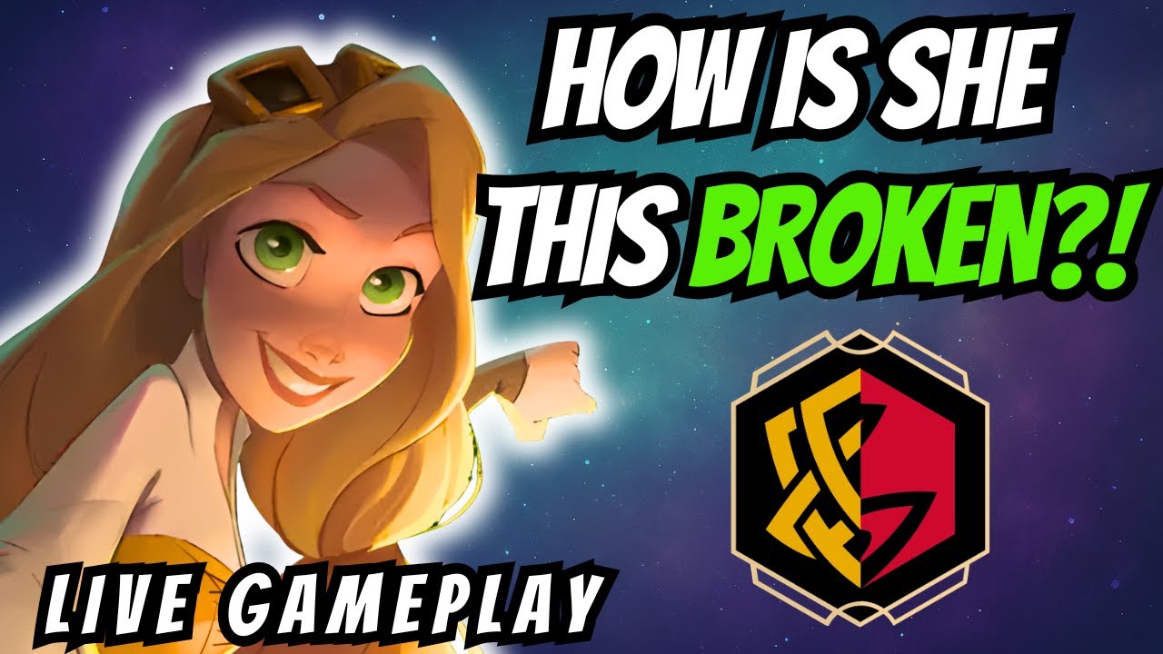 How is RAPUNZEL this BROKEN!! Amber Ruby | Live Gameplay