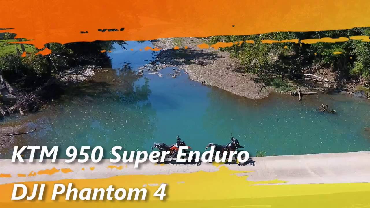 KTM 950 Super Enduro DJI Phantom 4 dual sport