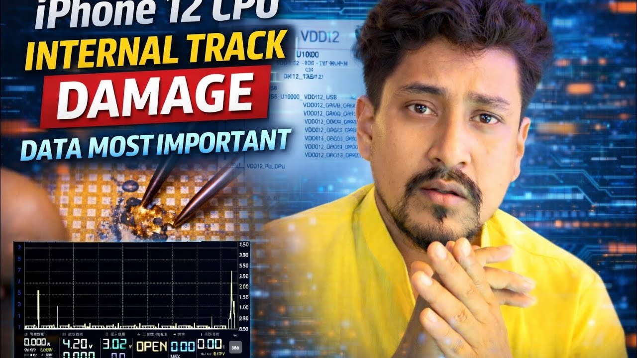 How to Understand & Repair Internal CPU Damage Track and Block..Data Recovery.Dont skip the video