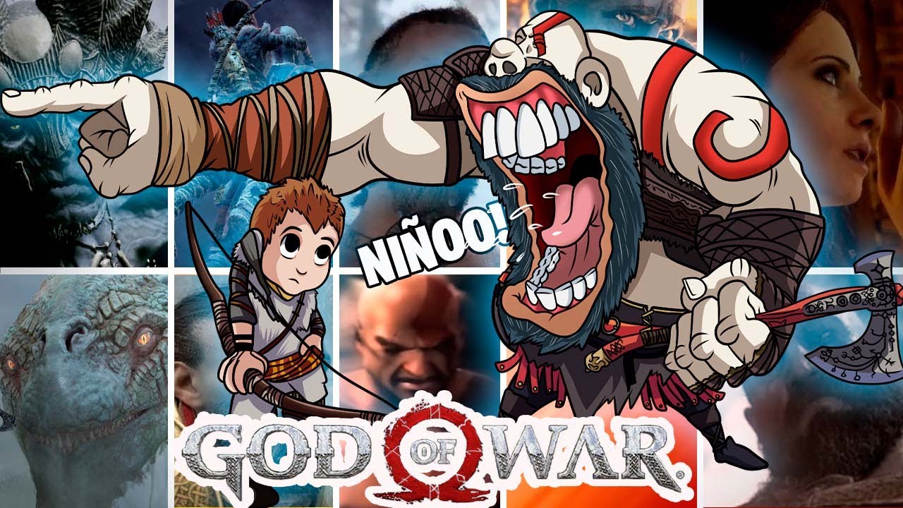 jugué GoW por PRIMERA VEZ y...🪓*Cap 1: Niño weon* God of War 4
