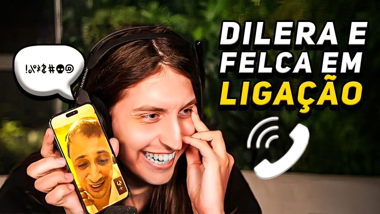 FELCA LIGA PARA O DILERA E A LOUCURA COMEÇA! 🔥😂