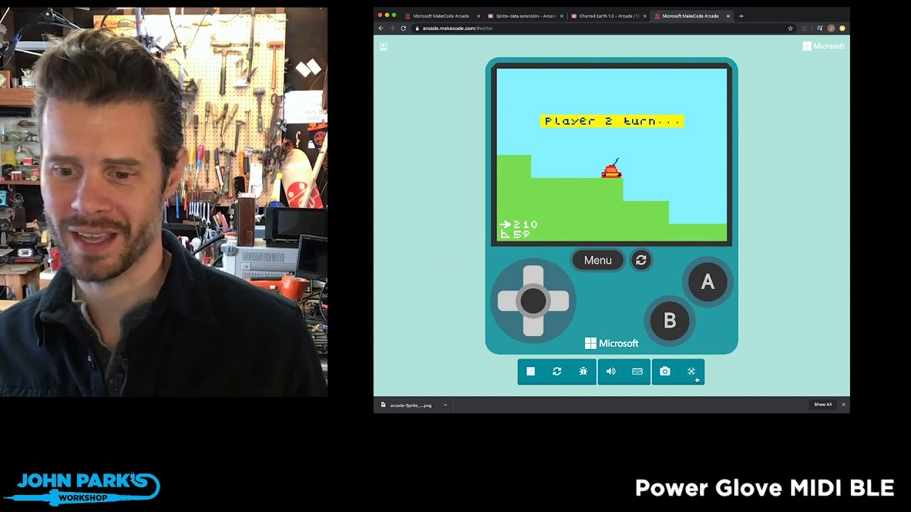 MakeCode Arcade Game of the Week: Charred Earth @adafruit @johnedgarpark #adafruit @MSMakeCode