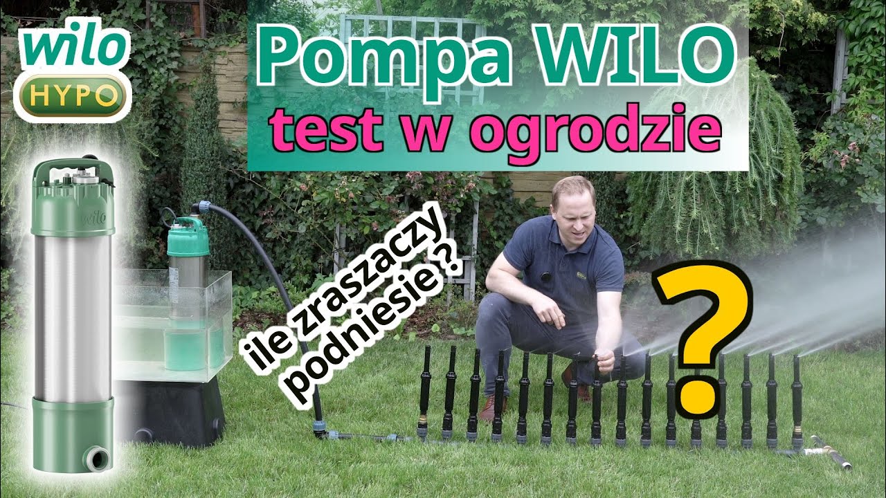 Test praktyczny pompy Wilo Extract First 304 SE